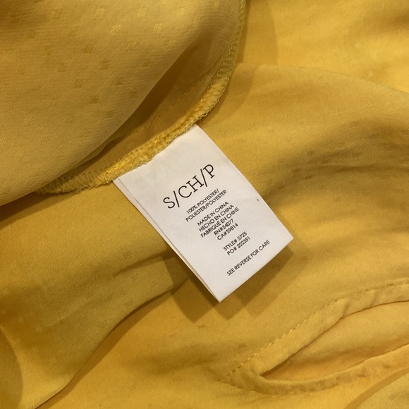 Cabi Yellow Blouse! Size Small - Picture 4 of 4